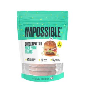Impossible Burger Patties – Plant-Based Protein